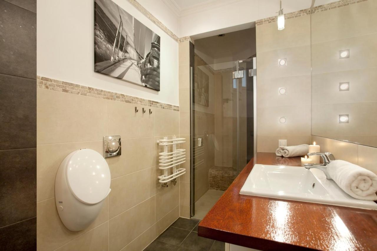 Elite Apartments Sopot Admiralski Przy Plazy ภายนอก รูปภาพ